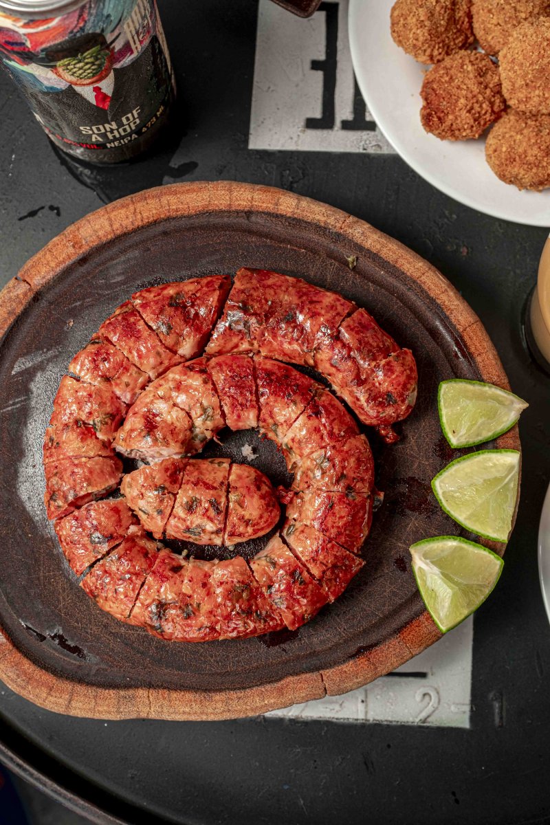Linguiça Recheada Pernil