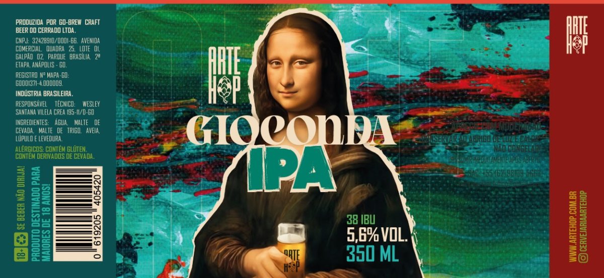 Chopp Gioconda IPA 450ml